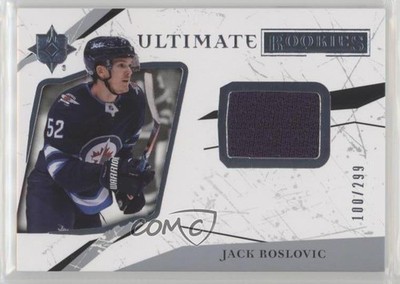 2017 Ultimate Collection Rookies Jerseys /299 Jack Roslovic #58 Rookie RC 0gn4