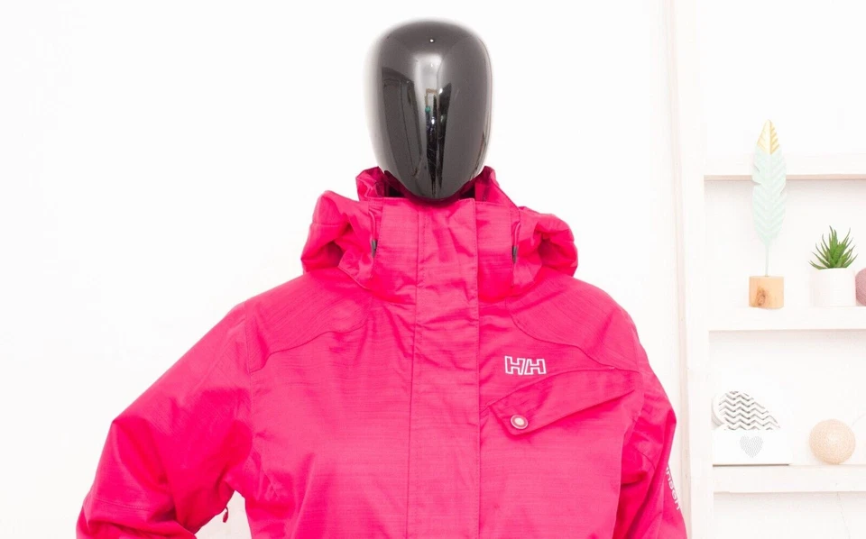 Helly Hansen Ski Jacket Recco Insulated Hooded HELLYTECH Performance Pink M - Image 2 of 4