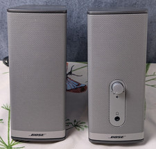Bose Companion 2 Series II Multimedia Speaker System Silver BLK PC Laptop Audio