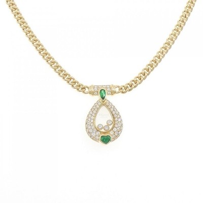 Authentic Chopard Emerald Necklace #260-007-706-9269