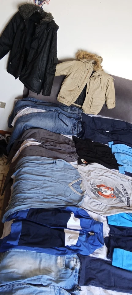14+ JEANS/GIACCHE etc 10-14 anni Bambino M - SCEGLIERE DALLA DESCRIZIONE. lotto - Immagine 3 di 4