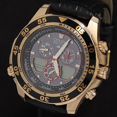 CITIZEN C660-S067634 Eco-Drive Solar Watch Men's Black Dial 44mm