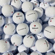 NEW Wilson Staff DUO Soft BULK White Golf Balls - Choose Quantity 