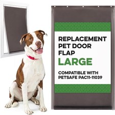 Replacement Dog Door Flap Compatible with PetSafe Freedom PAC11-11039