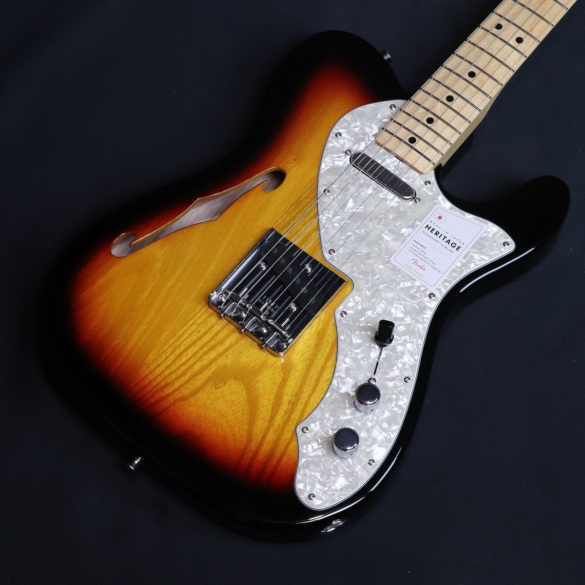 Fender Made in Japan Heritage 60 Telecaster Thinline Maple