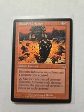 Bloodfire Infusion - Apocalypse - LP - MTG Magic - Common - Enchant Creature 