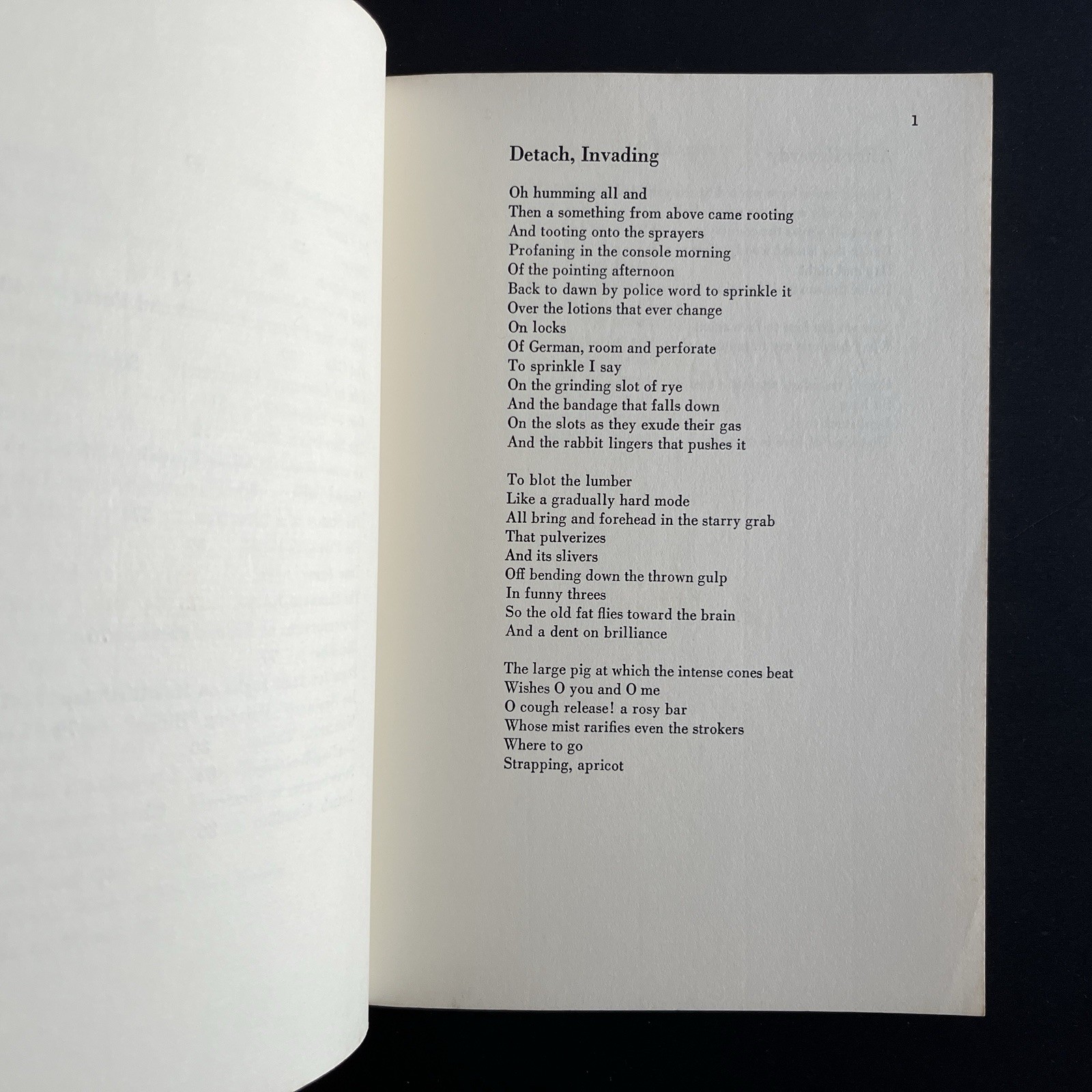 Great Balls of Fire by Ron Padgett Poetry 1969 First Edition PB Beat Poems