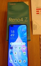 OPPO Reno4Z 5G Smartphone 8+128 GB 48MP Octacore Black Dual SIM+SD Glass e Cover