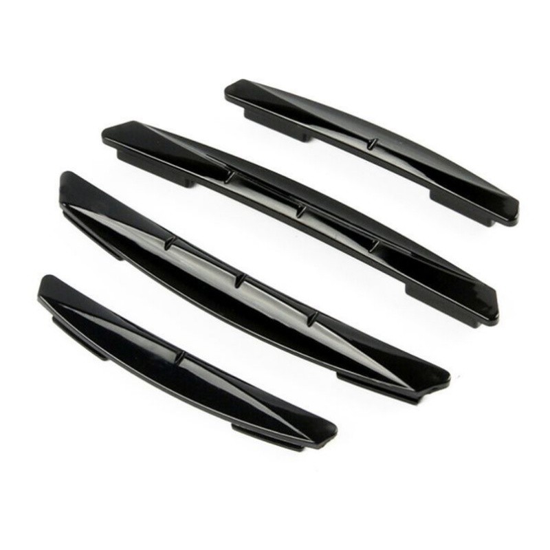 4PCS Car Side Door Edge Guard Protector Trim Car Decorative Anti-Collision Strip