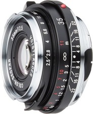Voigtlander COLOR-SKOPAR 35mm F2.5 PII VM Wide-Angle Prime Lens for Leica M