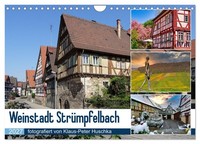 "Calendar 2027 · US Version · Wine Town StrüMpfelbach (Wall Calendar 2027 12\" × 8"
