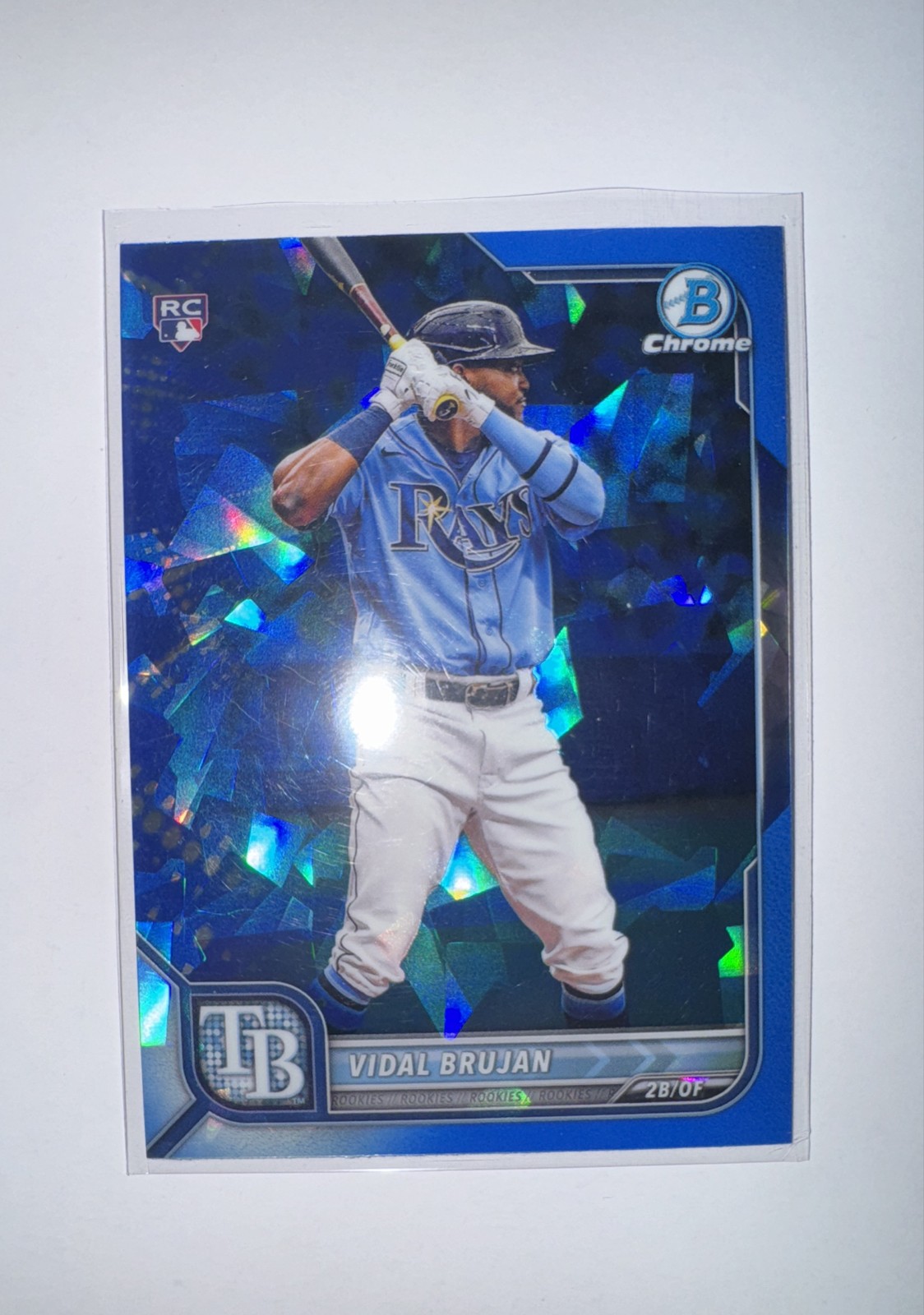 2022 Bowman Chrome Sapphire Edition - Vidal Brujan #89 (RC)