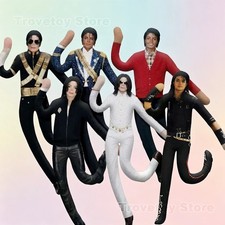 Michael Jackson Cosplay Doll Plush Stuffed Figure Abstract Joint Mobility Toy US