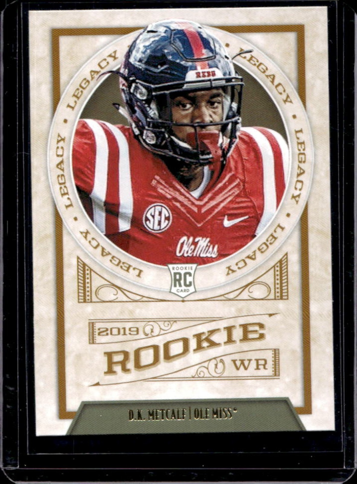 2019 Panini Legacy D.K. Metcalf RC Rookie #149 Rebels