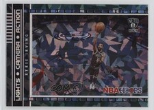 2021-22 Panini NBA Hoops Lights Camera Action Green Ice Kyrie Irving #1 3g6
