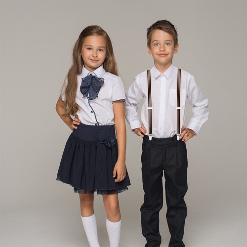 Buyless Fashion Kids Adjustable Suspenders Elastic Solid Color 1 Inch - Y Back - Picture 84 of 266