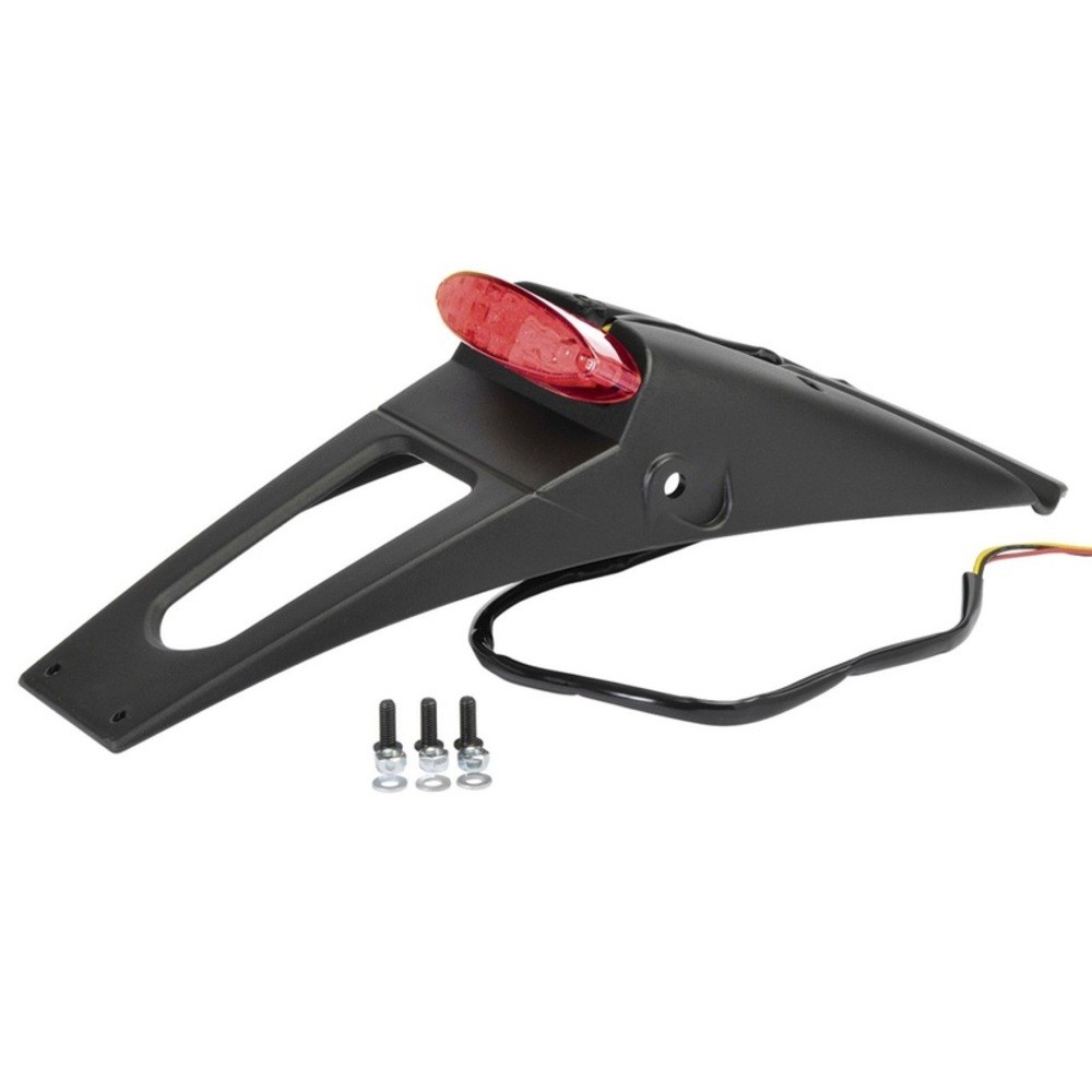 Free Shipping License Plate Holder Polisport Pilot+Mudguard RSP LED 2.0 for
