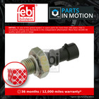 Oil Pressure Switch fits VAUXHALL CORSA B, C 1.2 1.4 1.6 1.8 93 to 06 055354378