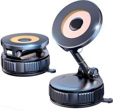 Vacuum Suct Cup Magnetic Pe Holder for Car, Mirror, Desk,