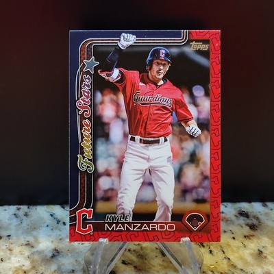 2025 Topps Series 2 Future Stars Team Color Border Kyle Manzardo #557 
