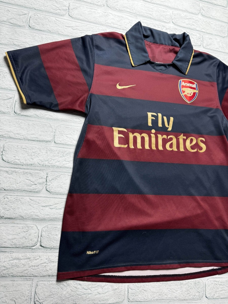 Nike × Soccer Jersey × Vintage Nike Arsenal 2007 2008 Third