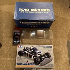 Tamiya TG10 MK1 Pro Long Suspension Version mit Body Set Nitro 1/10 RC Neu in OVP 49172