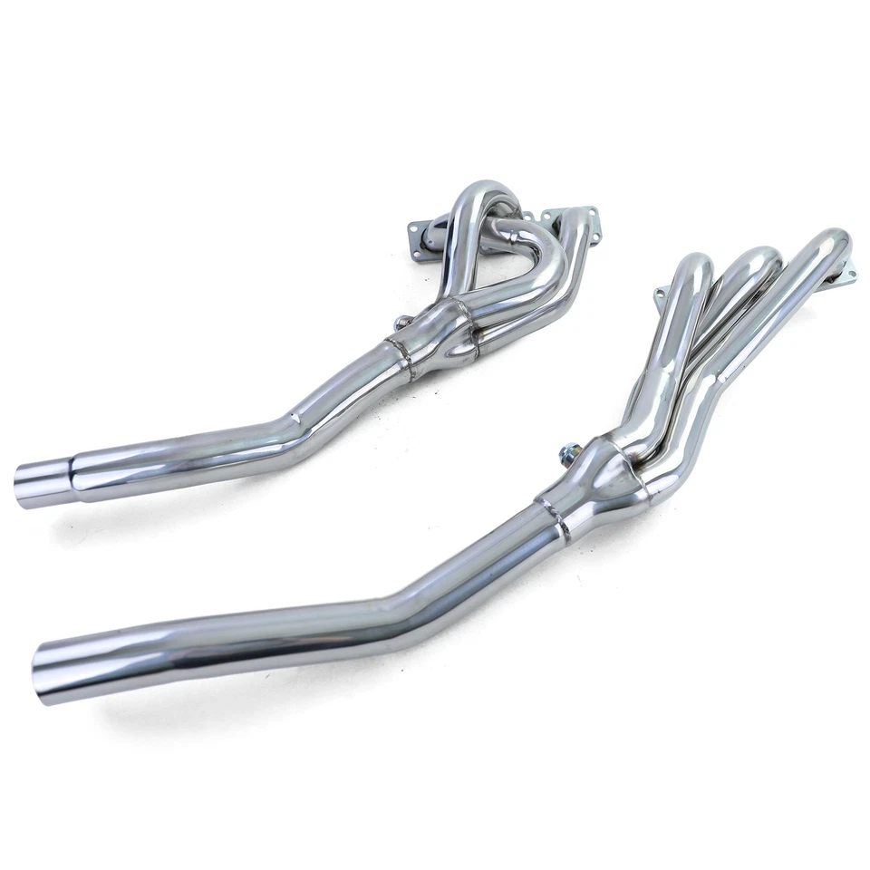 Colector de compartimento de carreras de acero inoxidable para BMW Serie 5 E34 520i 24V + 525i 24V M50 - Imagen 3 de 4