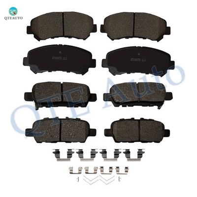 Set of 8 Front-Rear Ceramic Brake Pad Kit For 2016-2018 Nissan Maxima