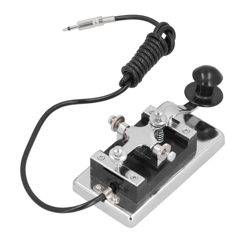 Morse Code CW Telegraph K-4 Hand Key Short Wave Radio Morse Morse Code - Zdjęcie 12 z 12