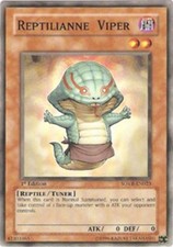 Reptilianne Viper - SOVR-EN023 - Common - Unlimited Edition - Damaged - Stardust