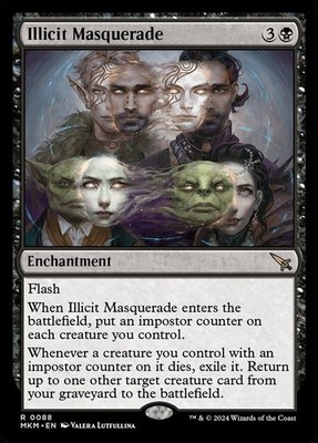 Illicit Masquerade (088) Murders at Karlov Manor MKM MTG Magic
