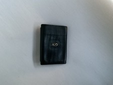 S.T. Dupont Paris - Small Wallet/Card Holder and Coin Purse - Black Leather