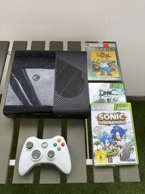 Microsoft Xbox 360 S 120 GB Mit Controller, Spiele Und Kabel