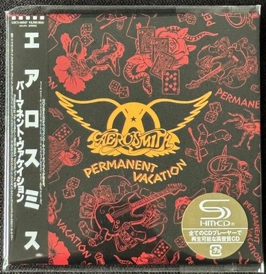AEROSMITH PERMANENT VACATION JAPAN MINI LP SHM-CD NEW SEALED 