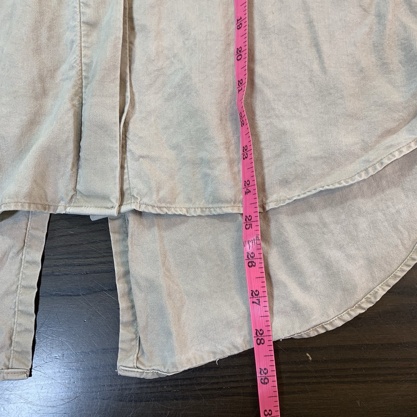 Cloth & Stone Split Back Button Down Shirt Women … - image 10