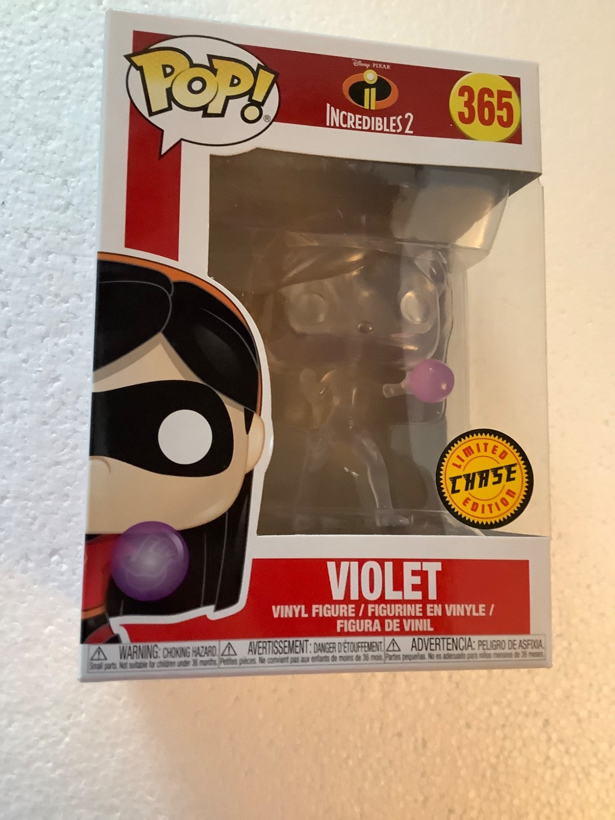 New Funko Pop! Incredibles 2: Violet Translucent Chase Editi