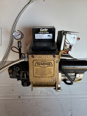 #ad wayne oil burner MP 98 M SRH $150.00