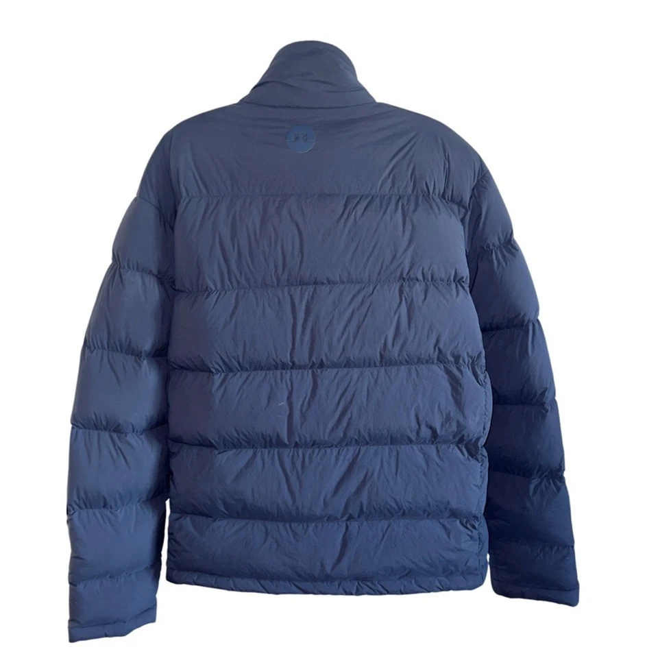 Chaqueta de plumón para hombre J. Lindeberg modelo Ease corta JKT en azul marino, talla M Foto 2 de 4