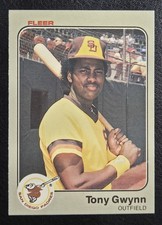 1983 Fleer #360 Tony Gwynn Rookie RC San Diego Padres HOF