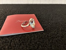 Bague psydélic en cristal de Baccarat Taille 55