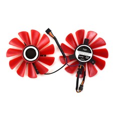 For XFX RX 560D 470 480 570 580 R9 270A 280X 290X Graphics Card Cooling fan
