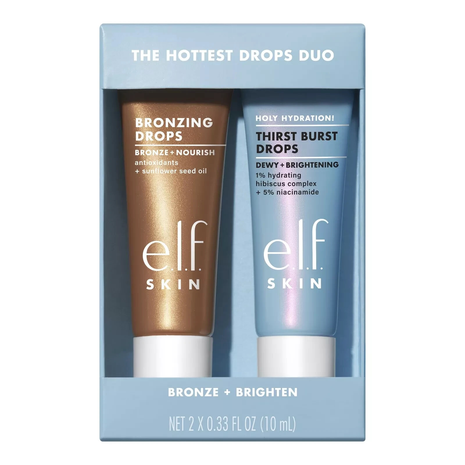 e.l.f. SKIN Holy Hydration Thirst Burst Drops & Bronzing Duo Hydrate & Glow