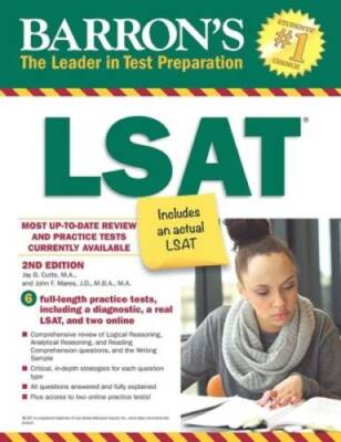 Barron's LSAT, 2nd Edition (Barron's Lsat Law School Admission Test Boo - GOOD