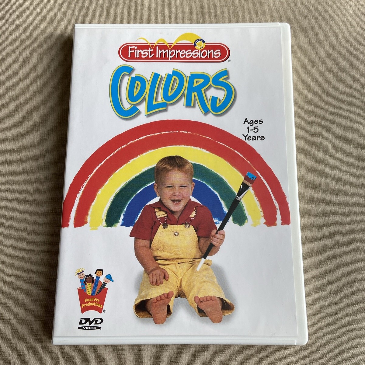 Baby's First Impressions - Colors (DVD 2003) Ages 1-5 Yrs. Early