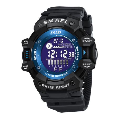 AUS HOT SMAEL Men Watch Digital Sport Watches LED Light Electronic Wristwatch - Picture 3 of 24