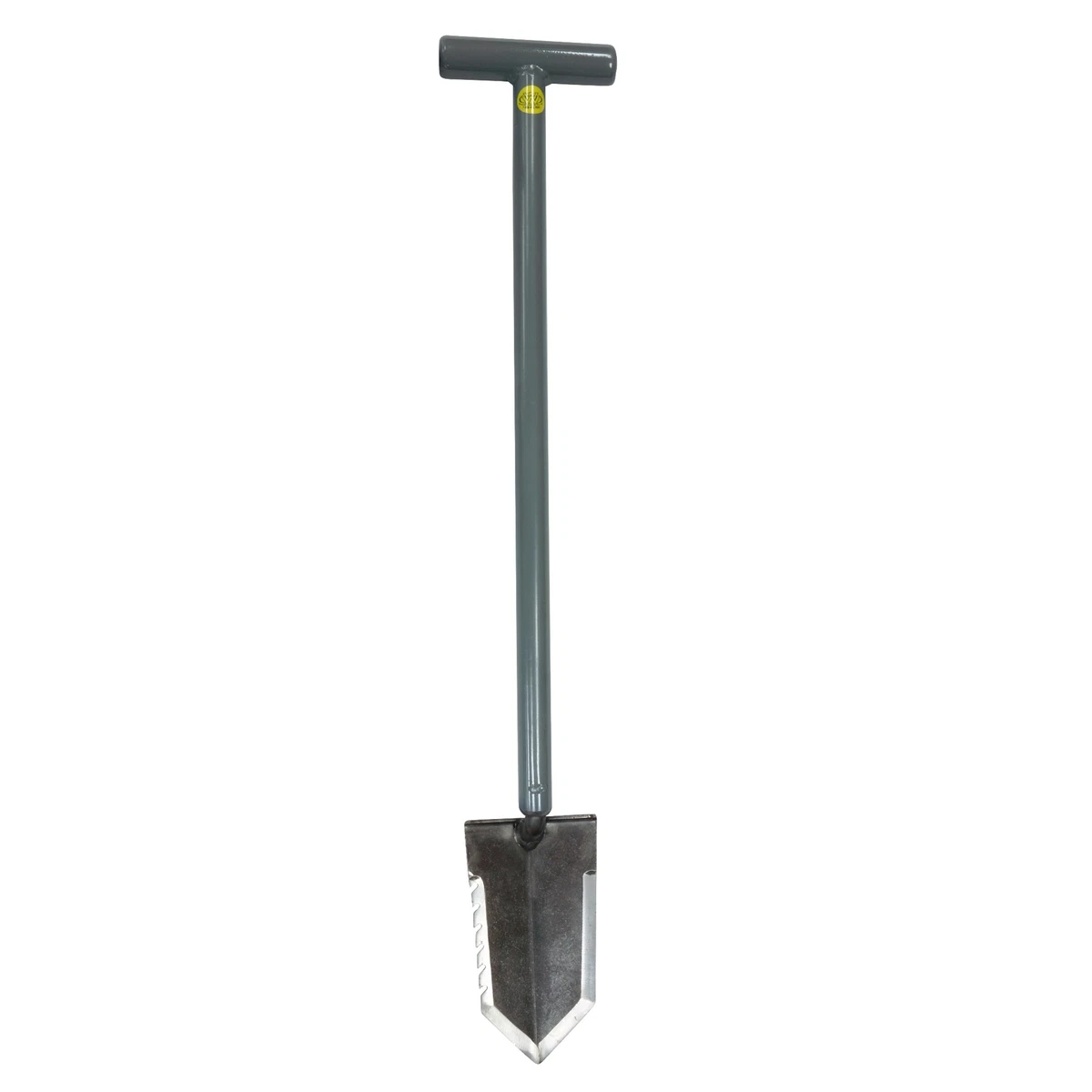 Lesche Sampson Pro Series T Handle Shovel with Serrated Blade 31 Tall