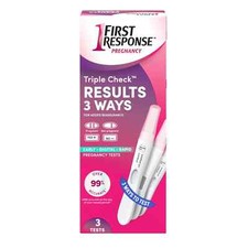 First Response Triple Check Pregnancy Test, 3 PC Digital  Analog -EXP 09/03/23