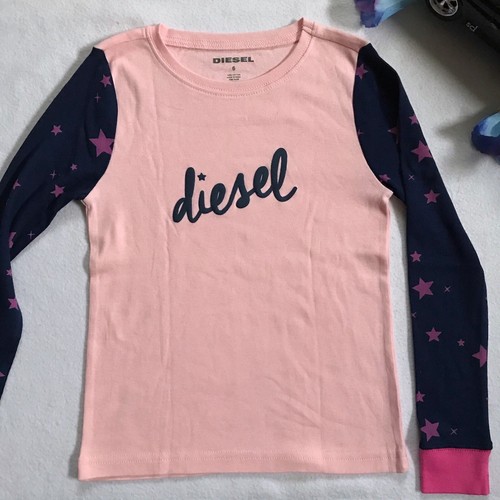 Diesel NWOT Long Sleeves Sleepwear Tops Girls 6 - Picture 7 of 10