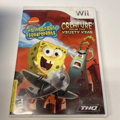 SpongeBob SquarePants: Creature from the Krusty Krab (Nintendo Wii, 2006)