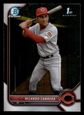 QTY Ricardo Cabrera 2022 Bowman Chrome Prospects #BCP-158